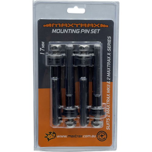 MAXTRAX Mounting Pin Set MKII/X-Series-17mm