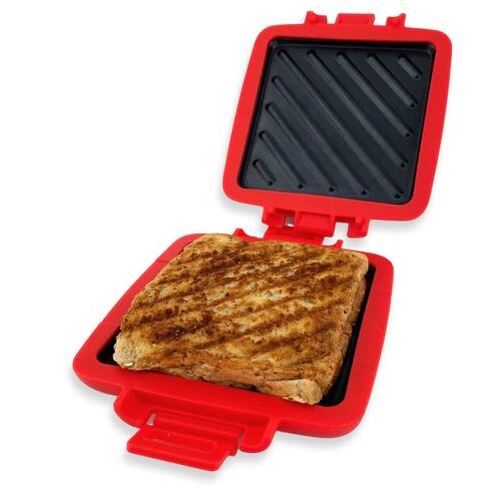 Road Chef Mico Dingker Microwave Toasted Sandwich Maker