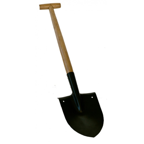 Supex Shovel T Wood Handle