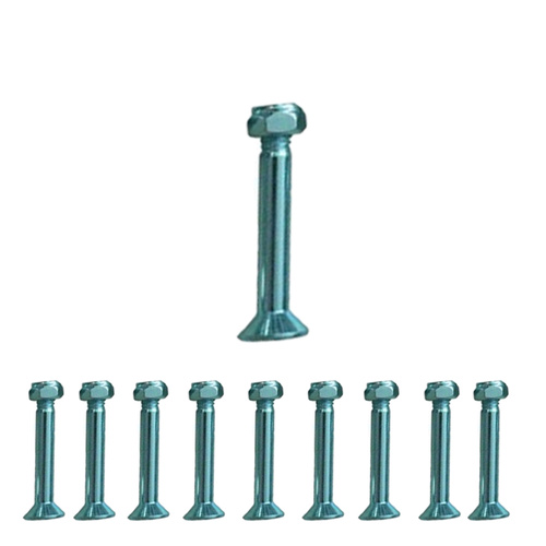 OZtrail Deluxe Gazebo Long Screws with Nuts 10 Pack