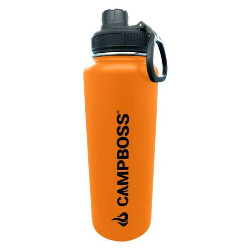 CampBoss Boss Drink Bottle 1.2L Insulated Orange